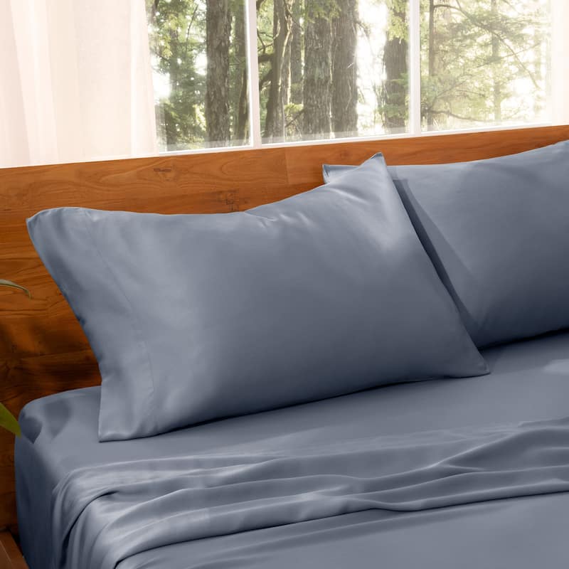 Bare Home TENCEL™ Lyocell Pillowcase Set - King - Indigo