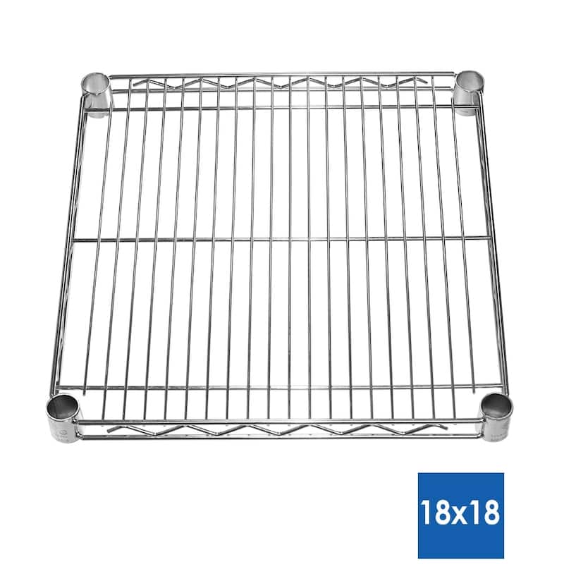 Shelving.com Chrome Wire Shelving with 5 Shelves - 18"d x 18"w