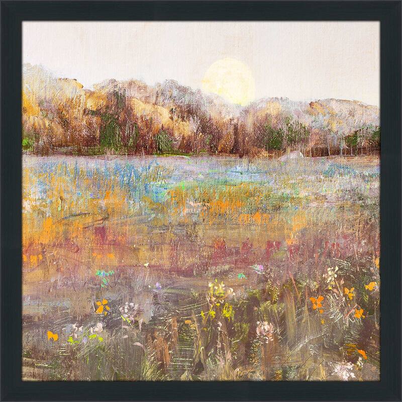 "Meadow Moonrise" by Katie Swatland 1 Print on Acrylic