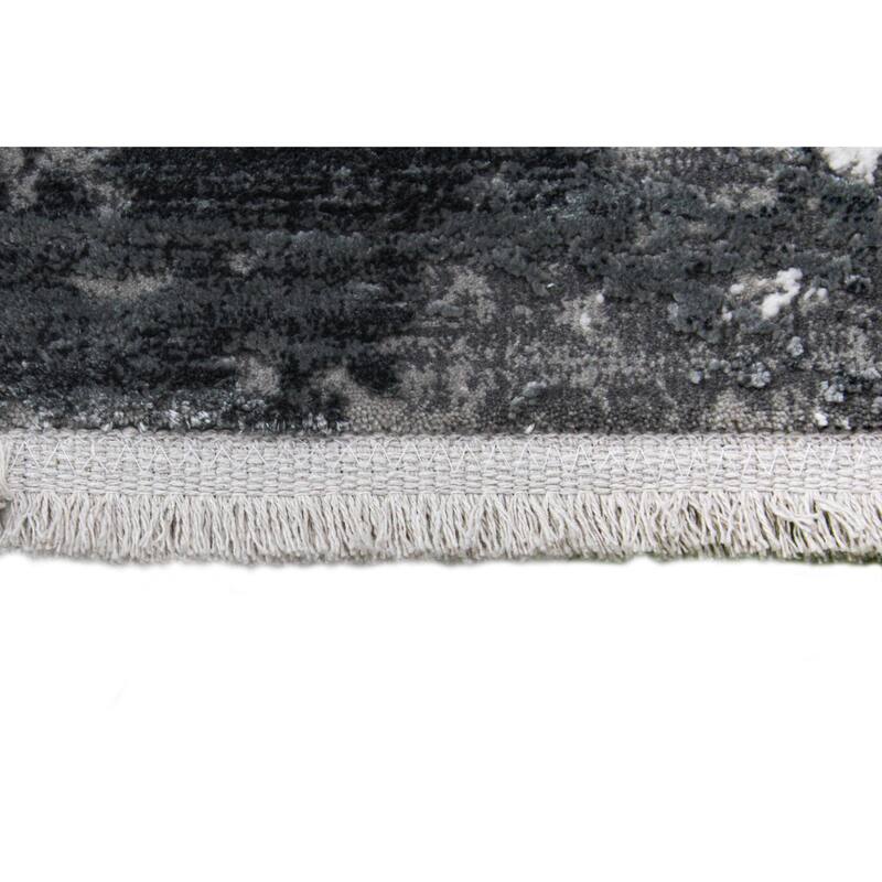 Bashian Giuliana Ivory/Grey Contemporary Area Rug