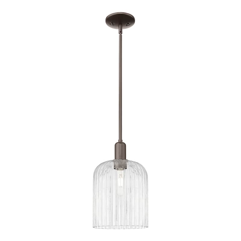 Innovations Lighting Endless Possibilities Arcadia - Bridal Veil - 1 Light 8" Stem Hung Mini Pendant