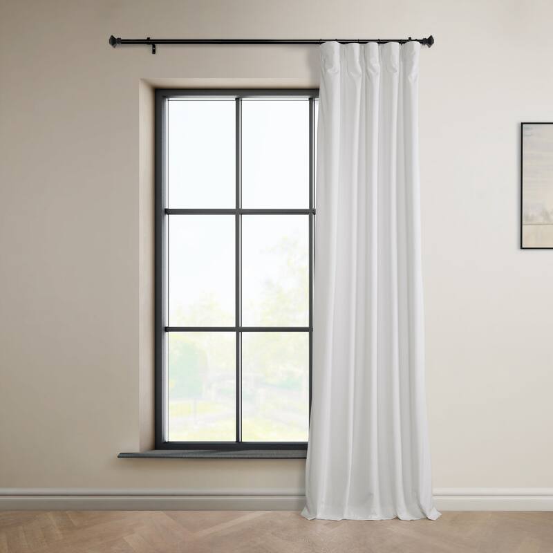 Exclusive Fabrics Heritage Plush Velvet Curtain (1 Panel)