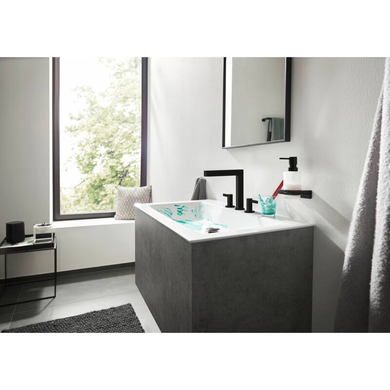 Hansgrohe 76034 Finoris 1.2 GPM Widespread Bathroom Faucet Less Pop-Up - Chrome
