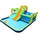 preview thumbnail 9 of 8, 7-In-1 Inflatable Slide Water Park Includes a Garden Bouncer, Whack-a-Mole Games, Splash Pool, Target Games