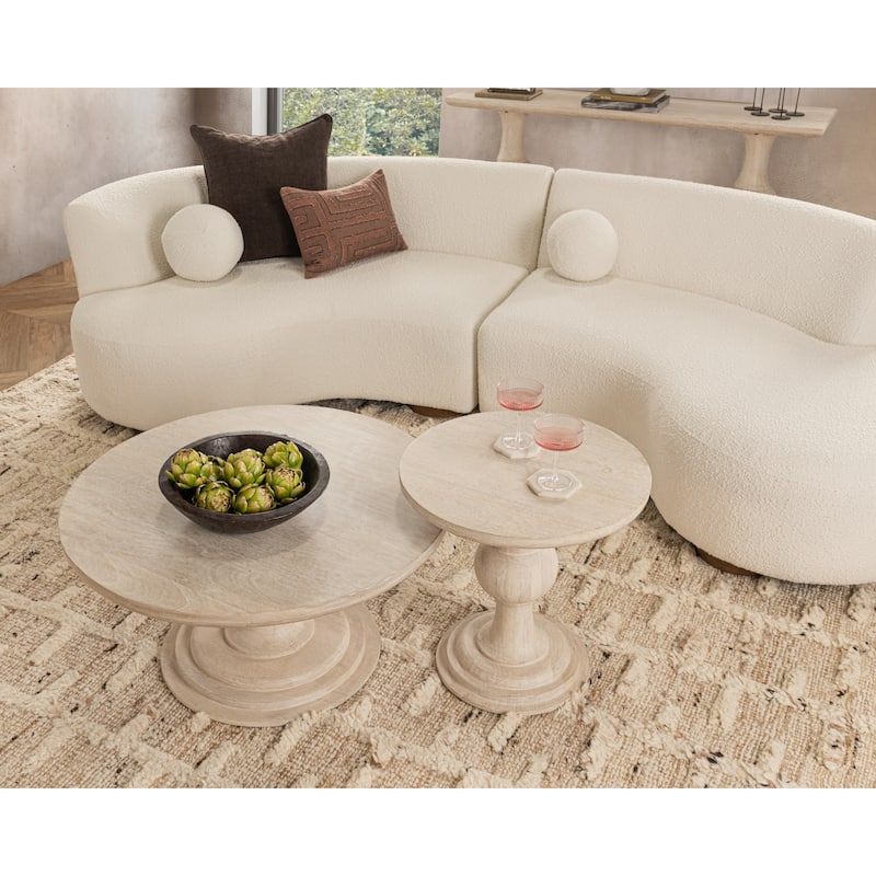 Classic Home Hera Mango Wood Cofee Table