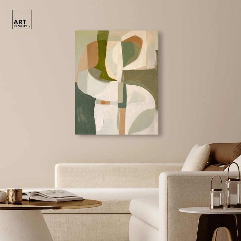 Soft Reverberations I Canvas by Art Remedy, Gallery Wrapped