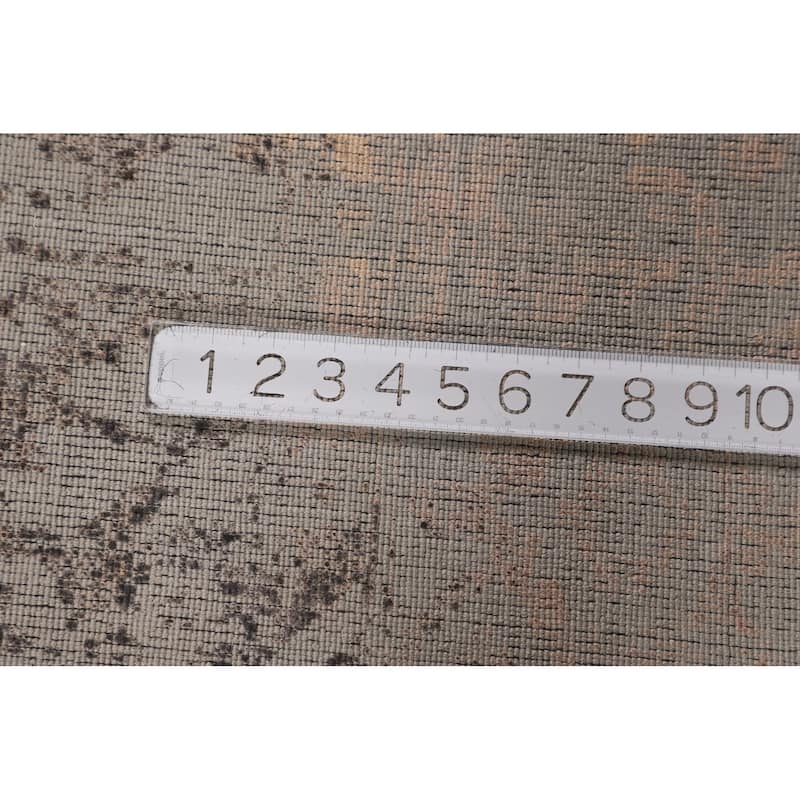 Contemporary Abstract Modern Area Rug Hand-Knotted Wool Carpet - 6'6" X 9'9"
