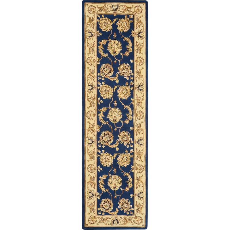 Nourison Hand-tufted Area Rug - 2' 3" x 8' - Navy - Runner