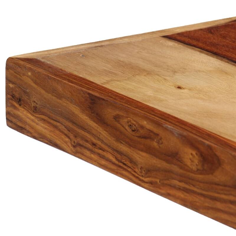 vidaXL Dining Table 55.1"x27.6"x29.5" Solid Sheesham Wood