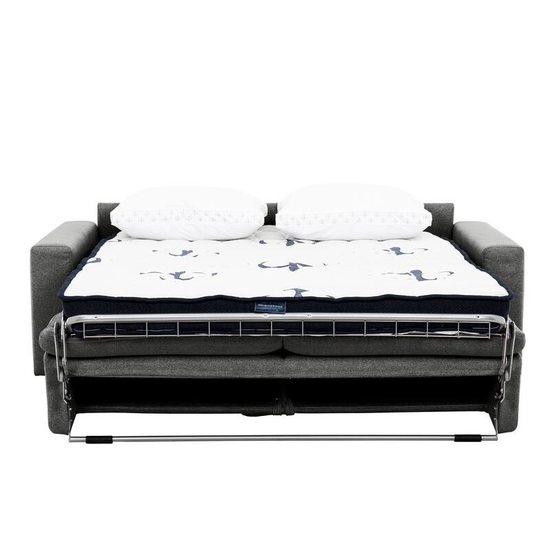 Stearns & Foster® Giotto 78 in. Full Sleeper Sofa with Memory Foam Mattress