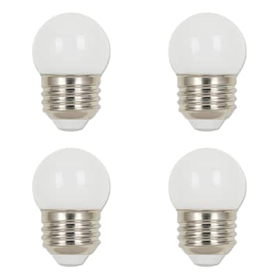 Westinghouse Lighting 1-Watt (10-Watt Equivalent) White S11 LED Light Bulb, Medium Base, 4 Pack - 4-Pack