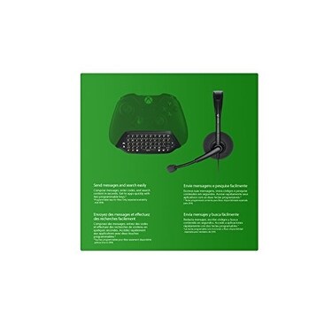 xbox one chatpad and headset