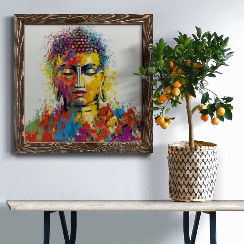 Buddha-Premium Framed Canvas - Ready to Hang