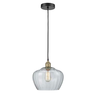 Innovations Lighting Fenton - 1 Light 11" Cord Hung Mini Pendant