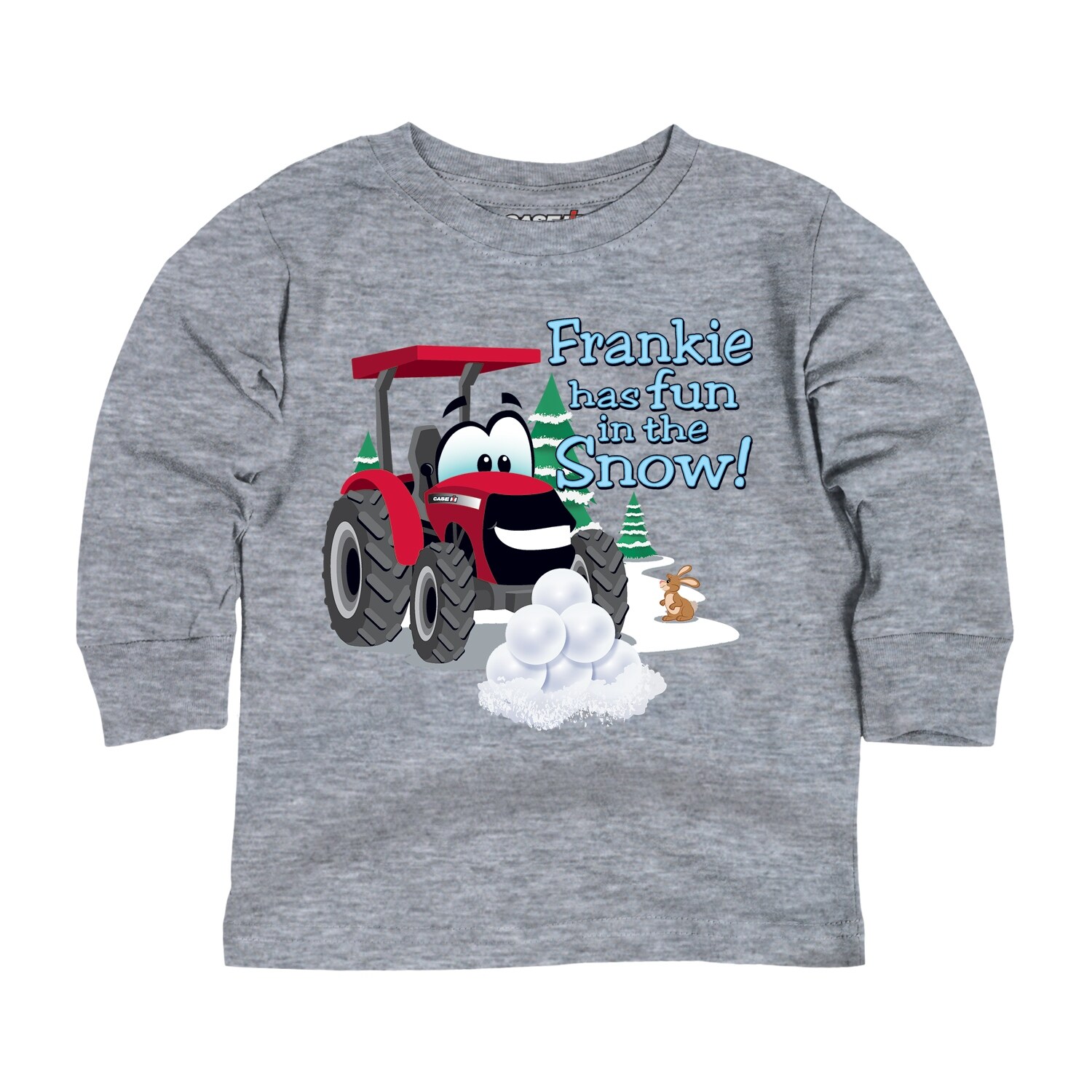 Shop Frankie In The Snow Case Ih Toddler Long Sleeve Tee