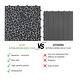 preview thumbnail 9 of 37, 12 x 12 Inch Interlocking Deck Tiles,Bathroom Shower Balcony Porch Weight Capacity Upto 440 LBS,Pebble Stone Pattern Pack of 12
