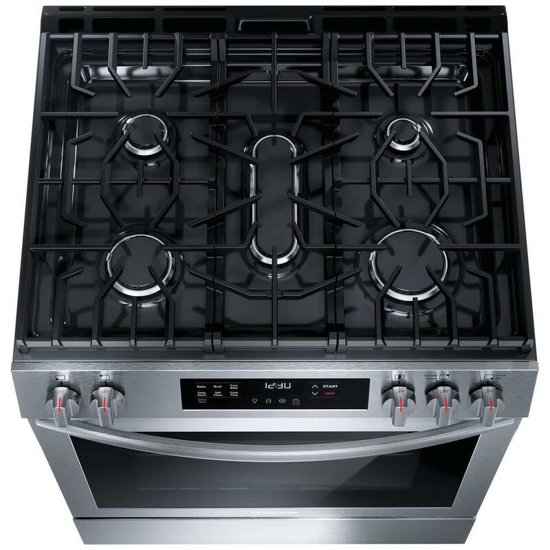 Frigidaire FCFG3083A 30" Wide 5.1 Cu. Ft. Gas Range with Convection