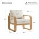 preview thumbnail 54 of 122, Spruce & Spring Outdoor Patio Furniture Set Aluminum Sofa Accent Chair