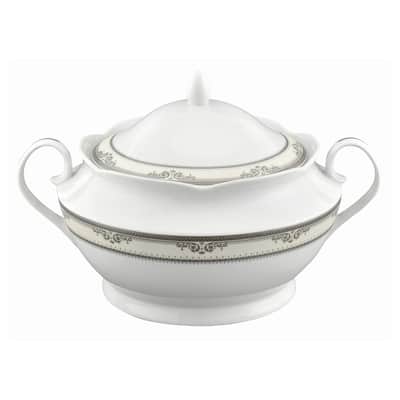 Lorren Home Trends Porcelain Souptureen w/Lid Victoria