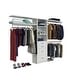 preview thumbnail 7 of 30, ClosetMaid SpaceCreations 50 to 121-inch Wide Closet Organizer System