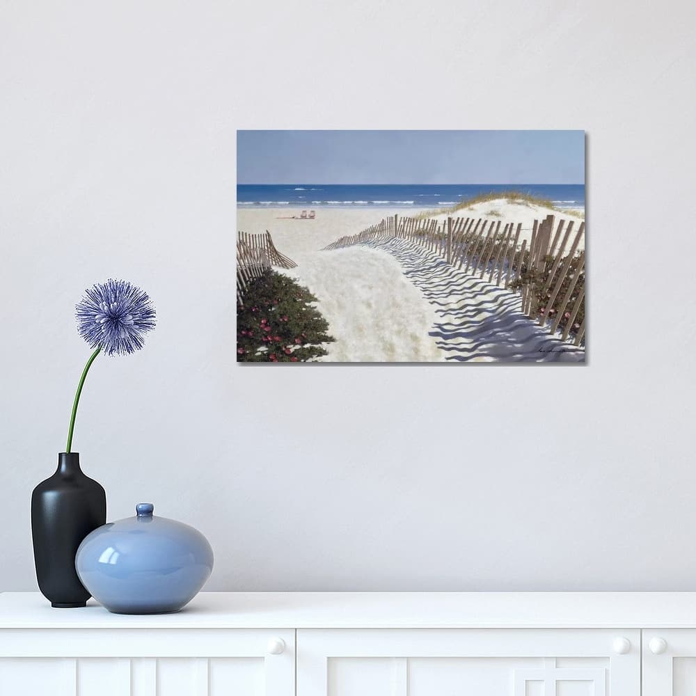 iCanvas "Walk To The Beach" by Zhen-Huan Lu Canvas Print