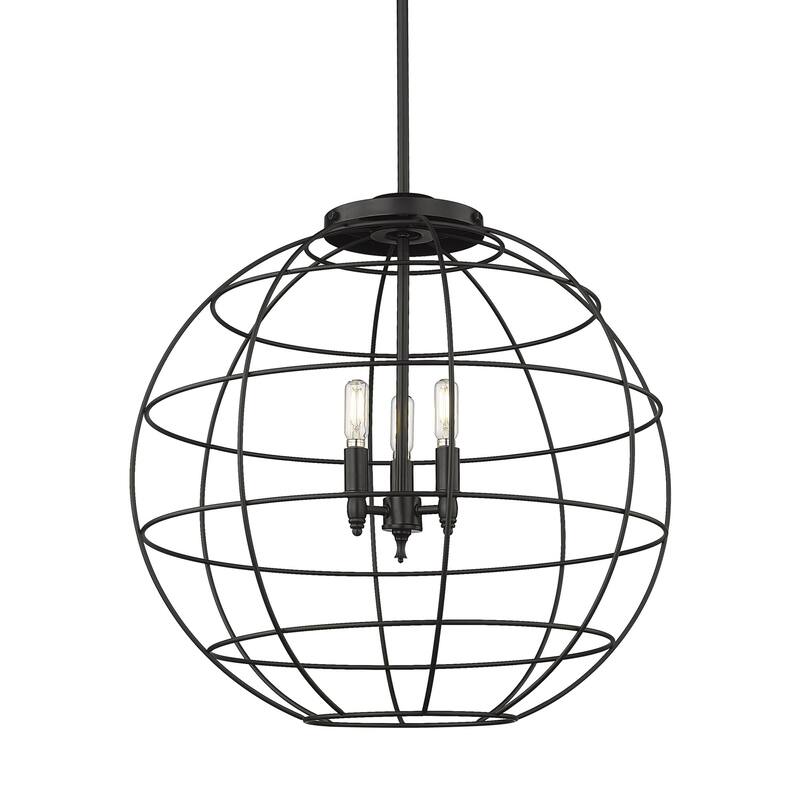 Innovations Lighting 221-3S-25-22 Lake Placid Pendant Lake Placid 3
