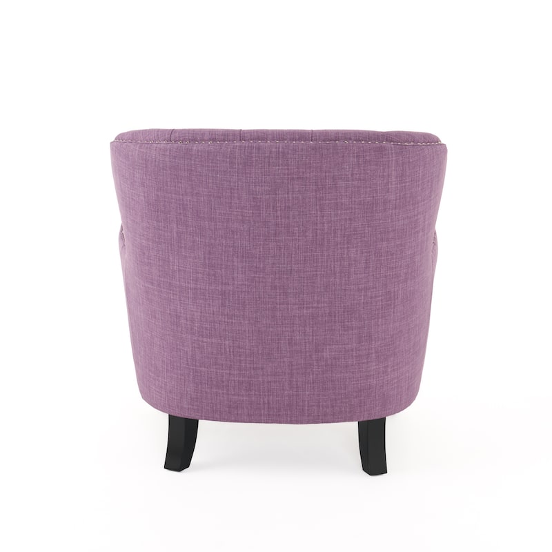 Tafton Tufted Oversized Fabric Club Chair by Christopher Knight Home - 33.50" L x 35.00" W x 34.50" H