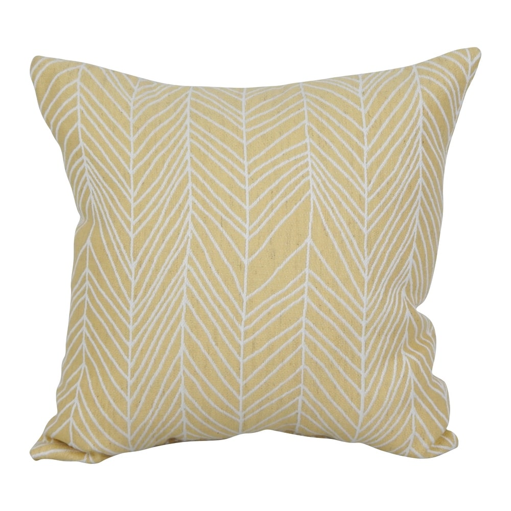 Blazing Needles 17-inch Square Throw Pillow