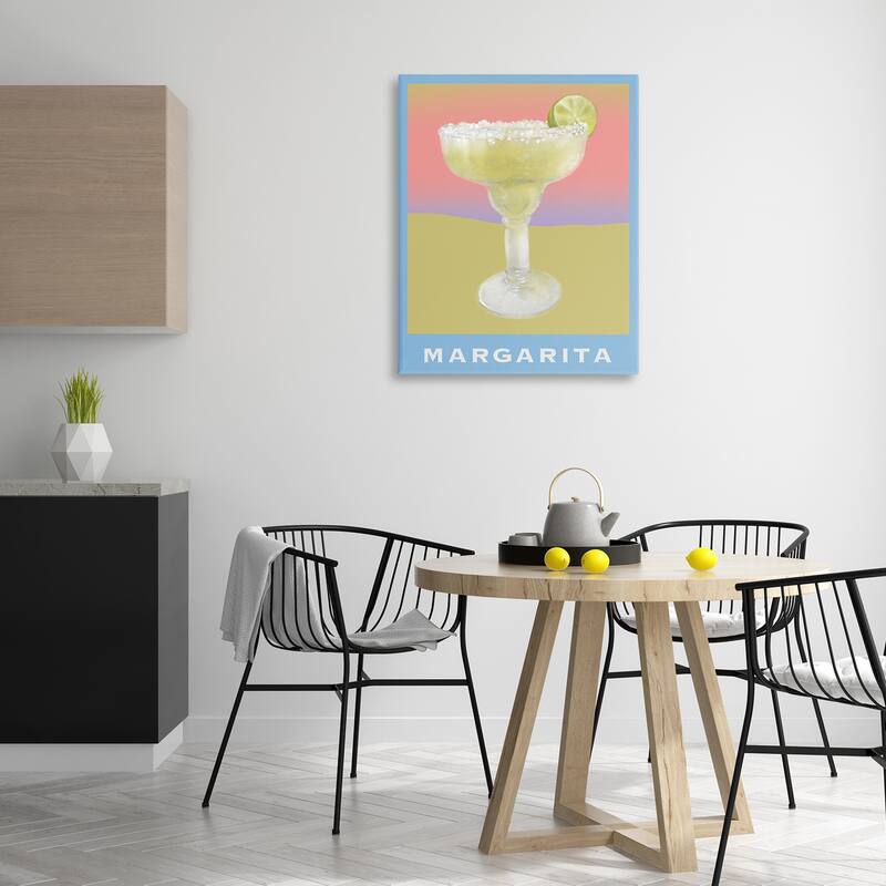 Stupell Margarita over Faded Gradient Canvas Wall Art Design By Matthew Piotrowicz