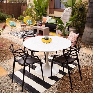 Liana Mid-Century Modern Chair Set of Two