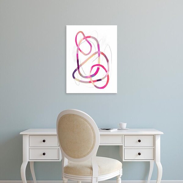 Easy Art Prints Victoria Borges's 'Polychrome Tangle IV' Premium Canvas Art