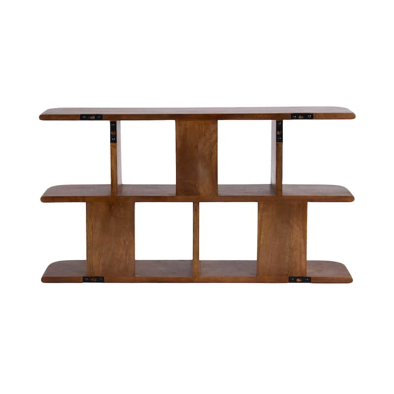 Kate and Laurel Madero Wooden Wall Shelf