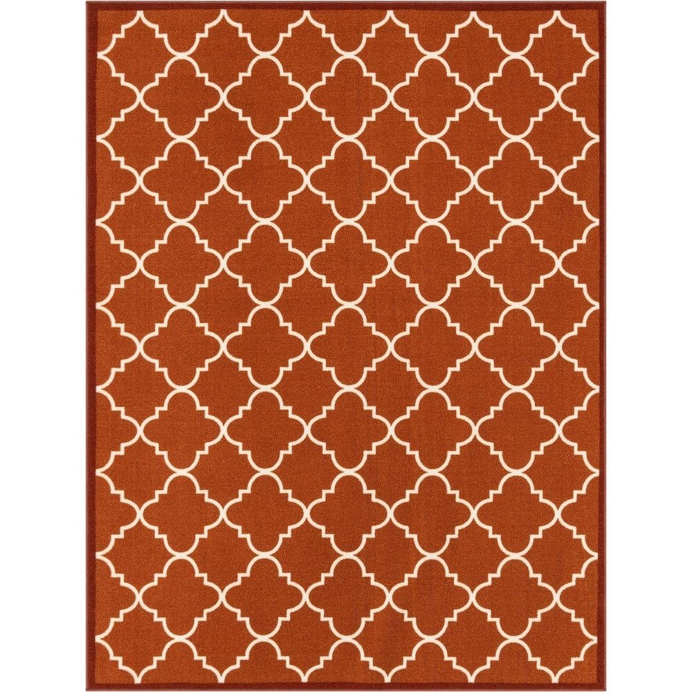 Well Woven Kings Court Brooklyn Trellis Lattice Modern Area Rug
