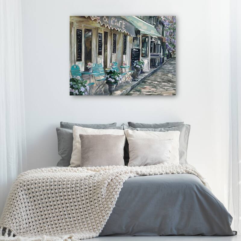 Bistro de Paris II By Studio Arts Canvas Art Print