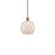 Option Antique Brass / White Glass with White Rope