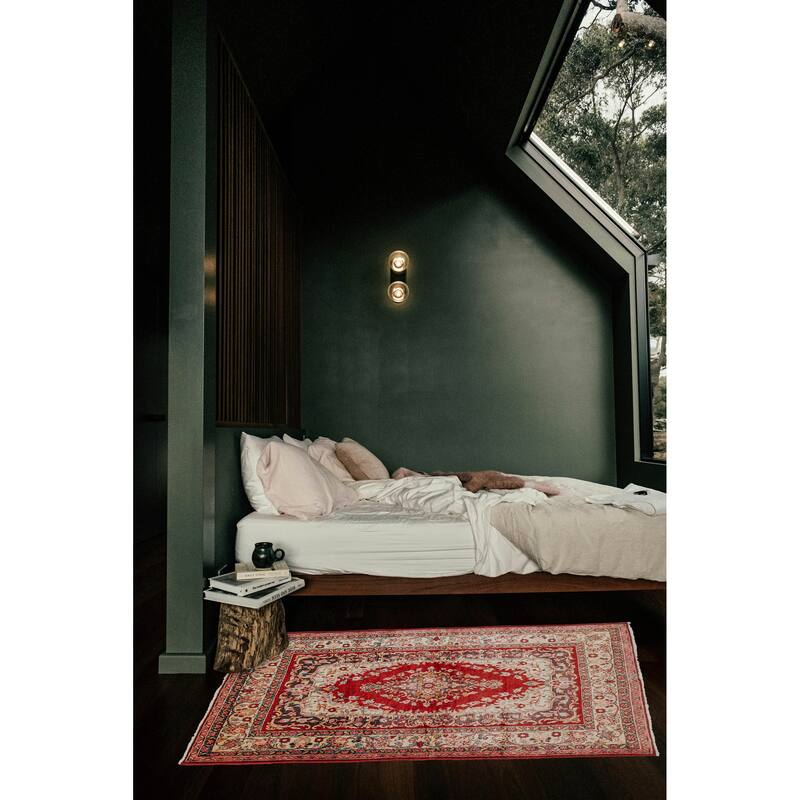 ECARPETGALLERY Hand-knotted Kayseri Beige Wool Rug - 4'3 x 7'3