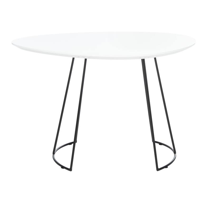 SAFAVIEH Atje Side Table - 27Wx22Dx18H - Black
