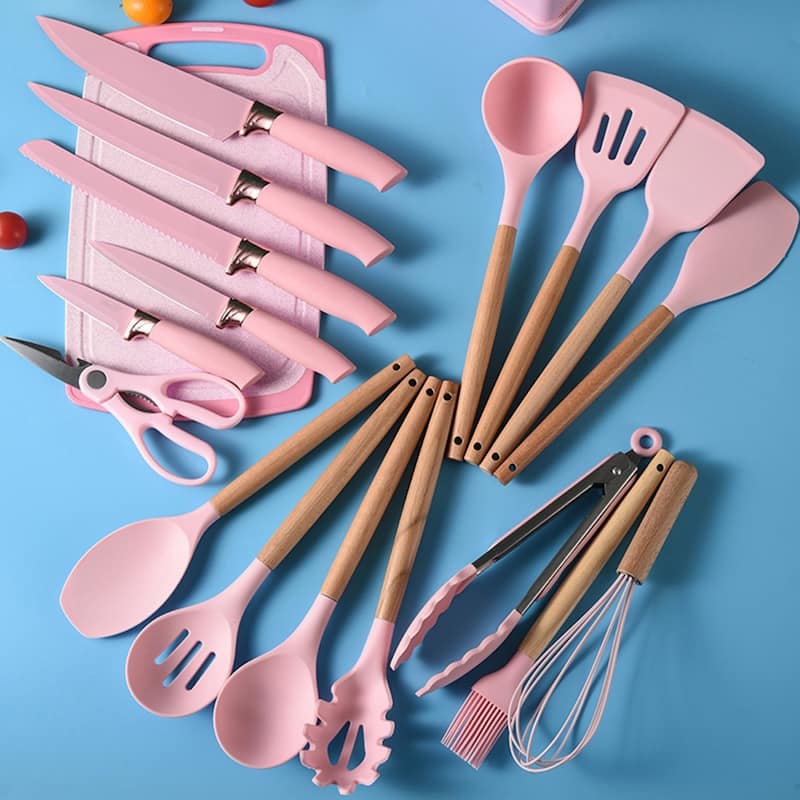 19-piece Non-stick Silicone Assorted Kitchen Utensil Set