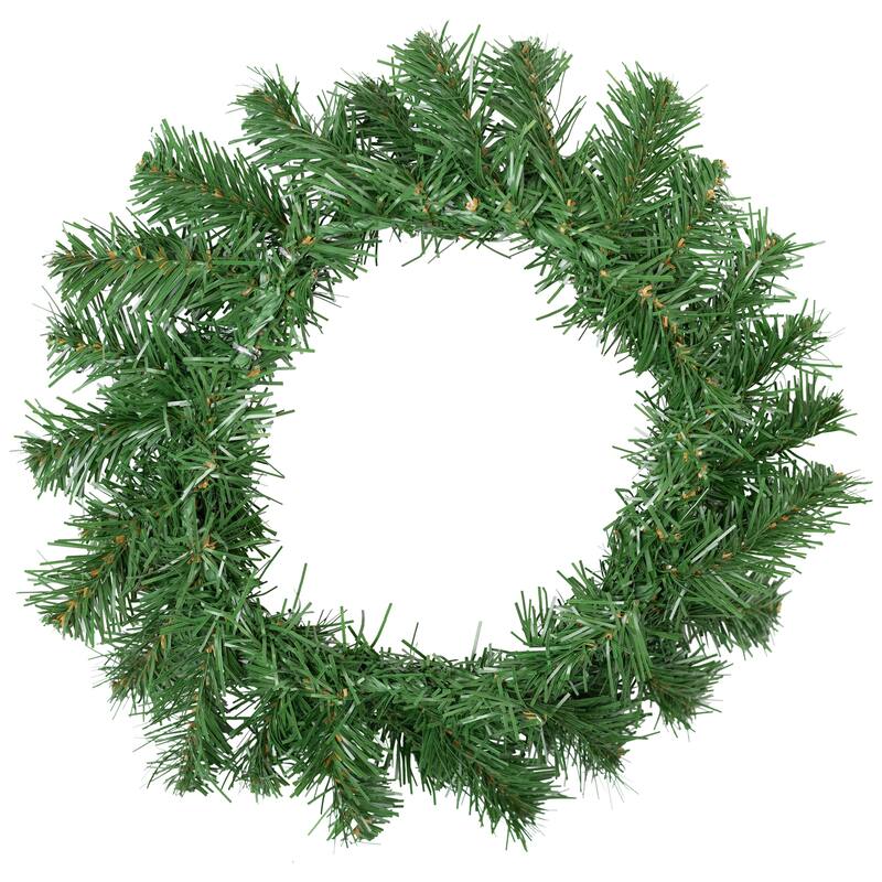 Deluxe Dorchester Pine Artificial Christmas Wreath - 10" - Unlit