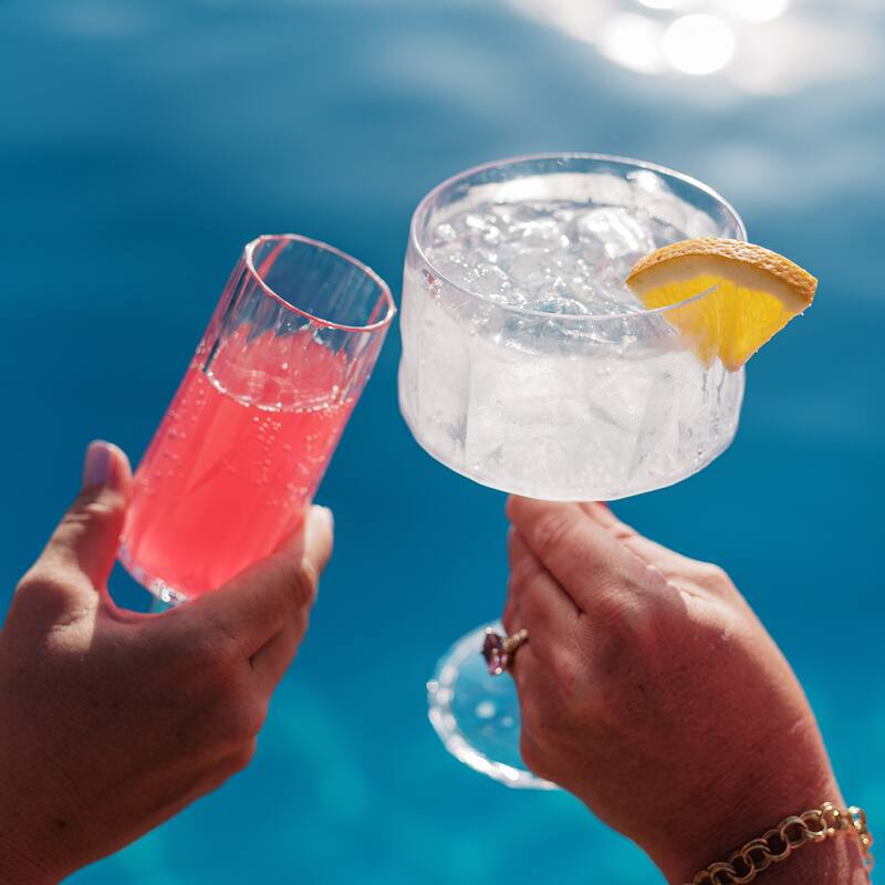 Superglass Polycarbonate Gin Glass