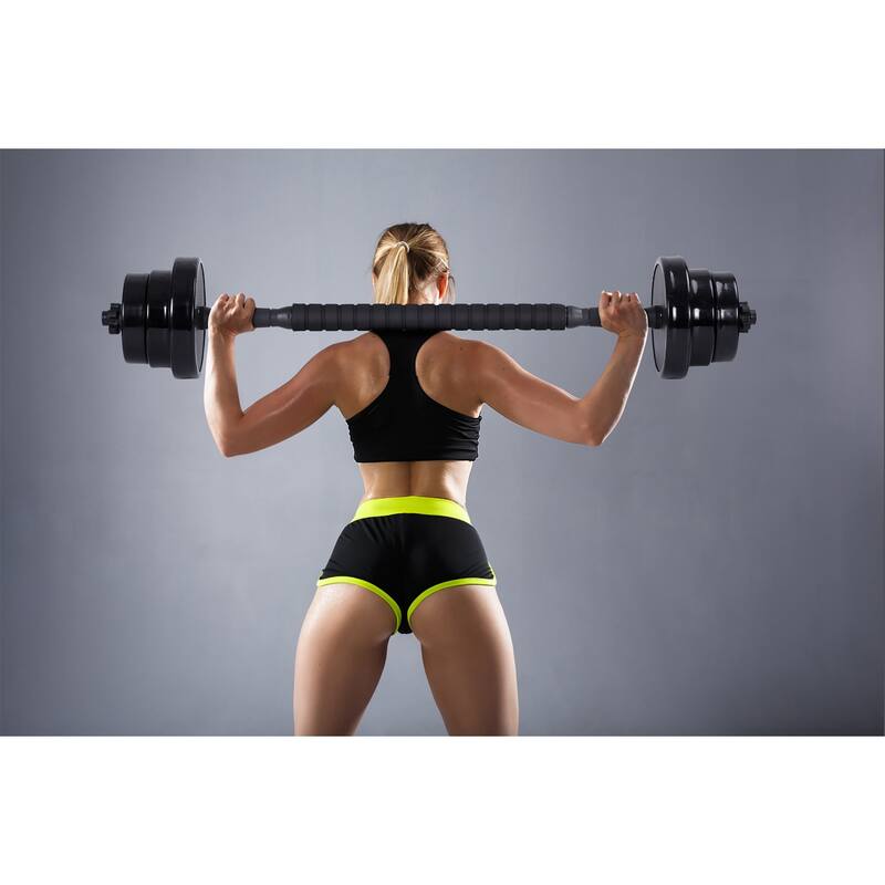 Adjustable 3 in 1 Weight Set, Dumbbells, Kettlebells, Barbell Combo, Non Slip, 20, 40, 50, 70LB Versatile Home Gym Equipment