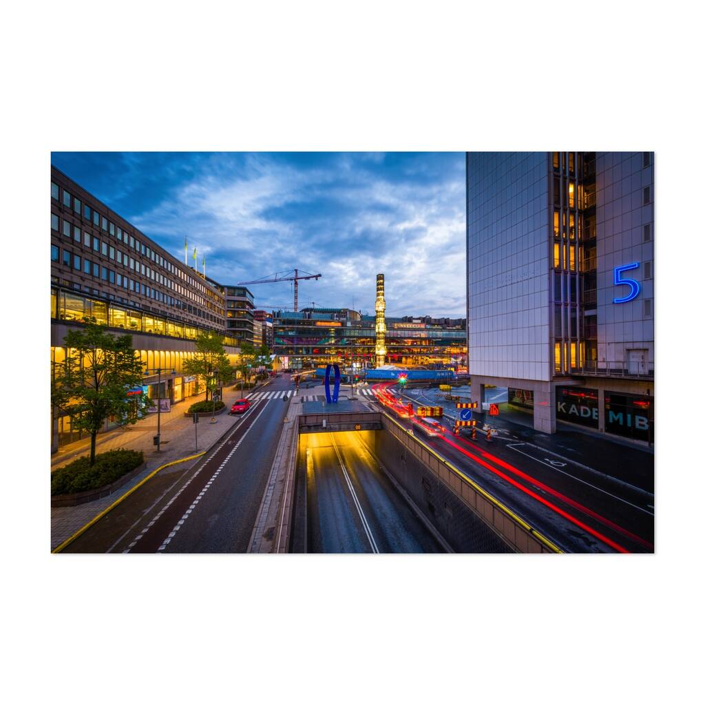 Stockholm Sweden Sergels Torg 02 Photography Urban Art Print/Poster