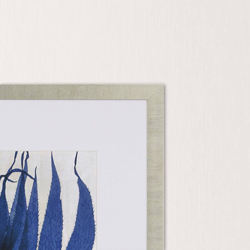 Sea Nature II Framed Art Giclee Under Glass - Blue
