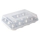 preview thumbnail 1 of 3, Nordic Ware Naturals 12 Cavity Muffin Pan with High-Domed Lid