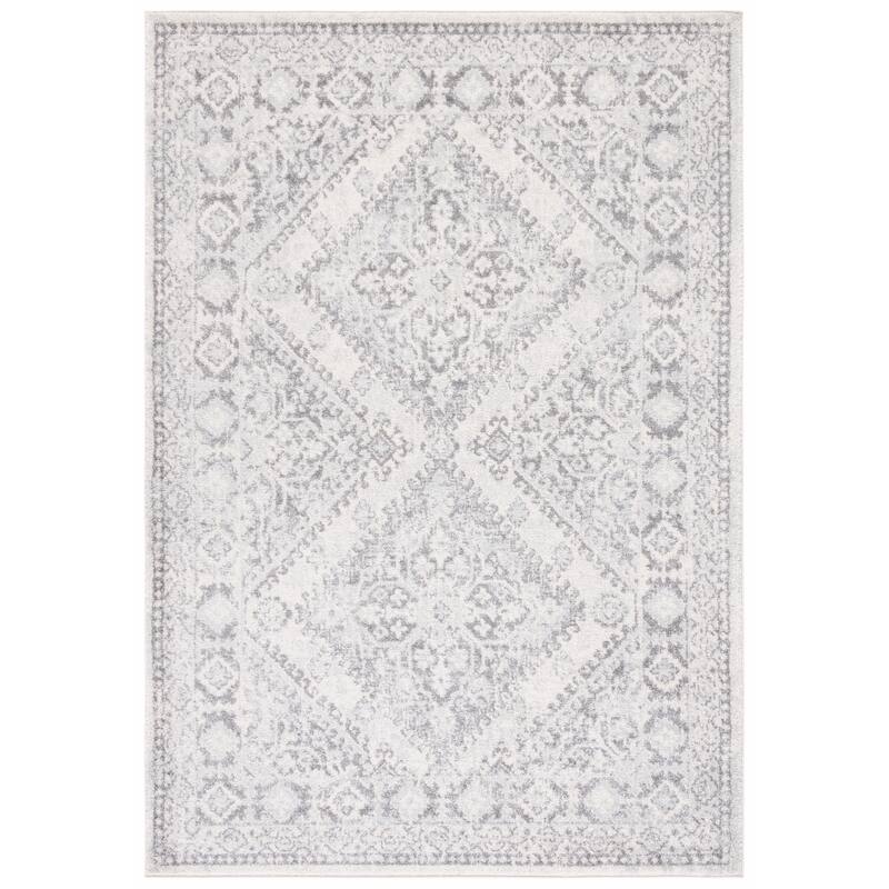 SAFAVIEH Tulum Neelima Bohemian & Eclectic Rug - 8' x 10' - Ivory/Grey