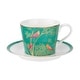 preview thumbnail 28 of 32, Sara Miller for Portmeirion London Chelsea Teacup and Saucer - 8 oz.