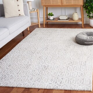 SAFAVIEH Handmade Ebony Lorica Modern Wool Rug