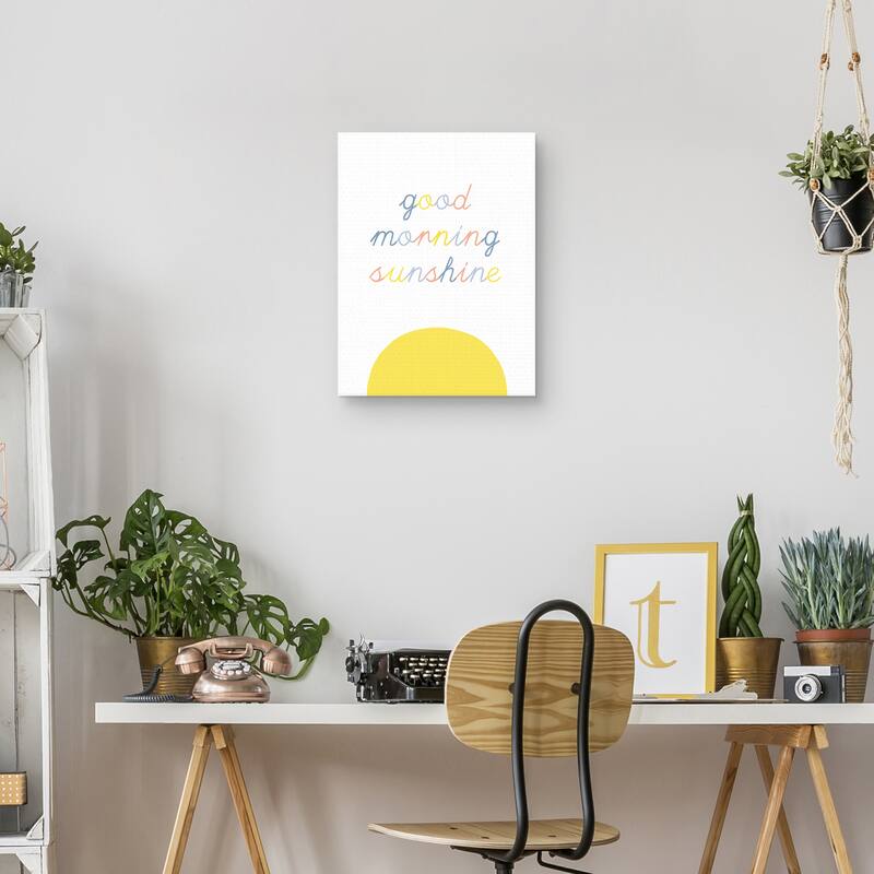 Good Morning Sunshine Canvas Art Print