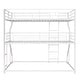 preview thumbnail 7 of 7, Full XL/Twin XL/Queen Triple Bunk Bed with Ladders - White