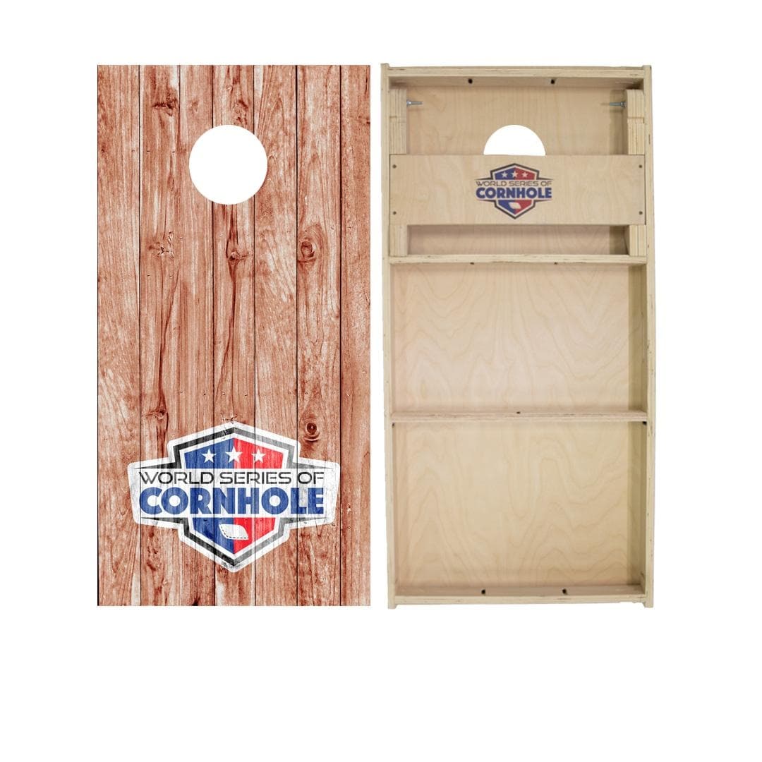Plank Wood Regulation 2x4 Cornhole Board Set